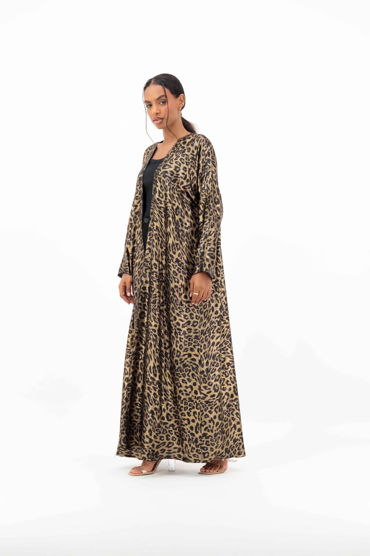 Tiger print abaya