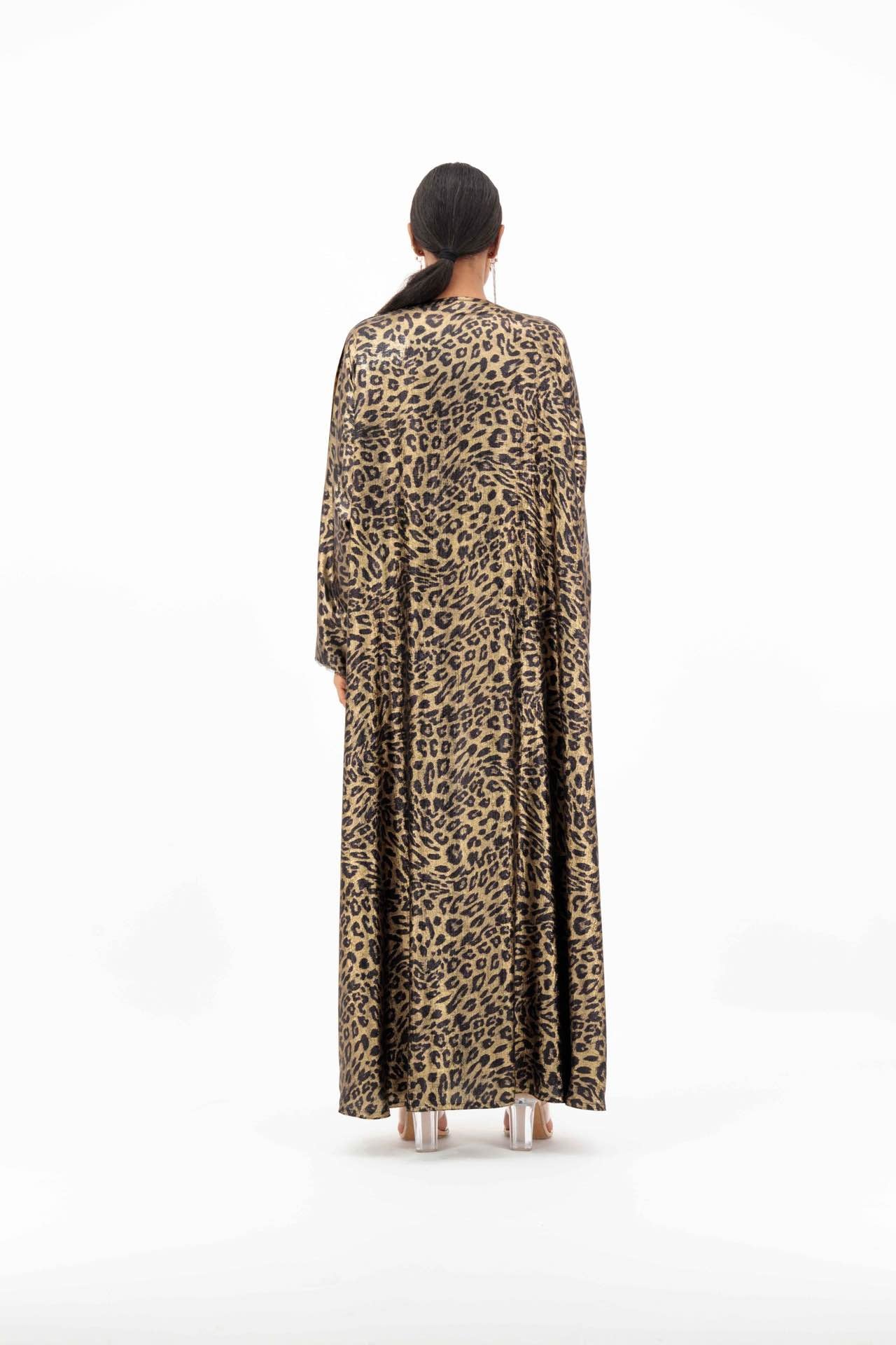 Tiger print abaya